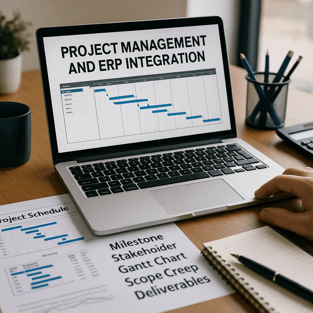 프로젝트 관리와 ERP 연동
